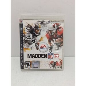 Madden NFL 10 Sony PlayStation 3 PS3 EA Sports Football Game Complete CIB
